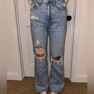 Womens Aeropostale Skater Wide leg jeans